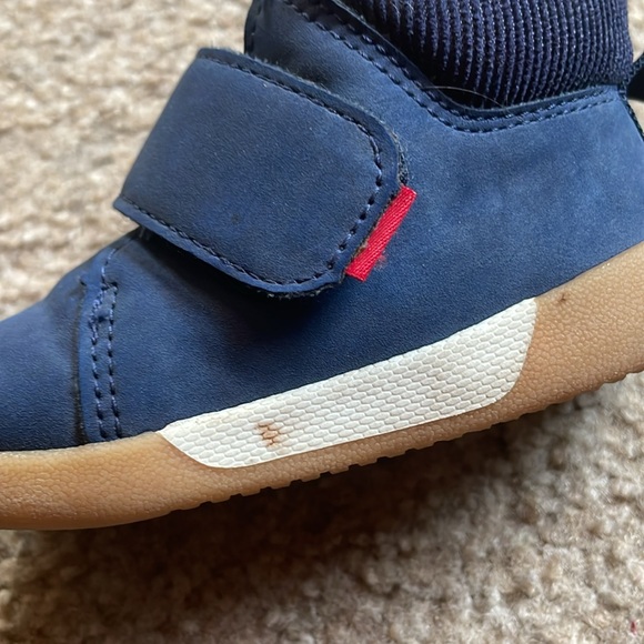 Wonder Nation Toddler Boys Size 5 Blue High Tops - Picture 7 of 8